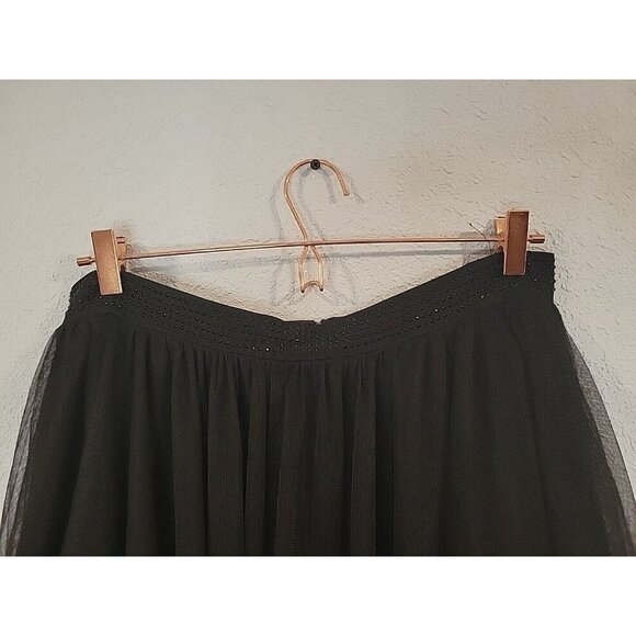 Women's Jodi Kristopher Gown 2 Piece Dress Black Floral Poof Skirt XL 13 - Picture 5 of 7